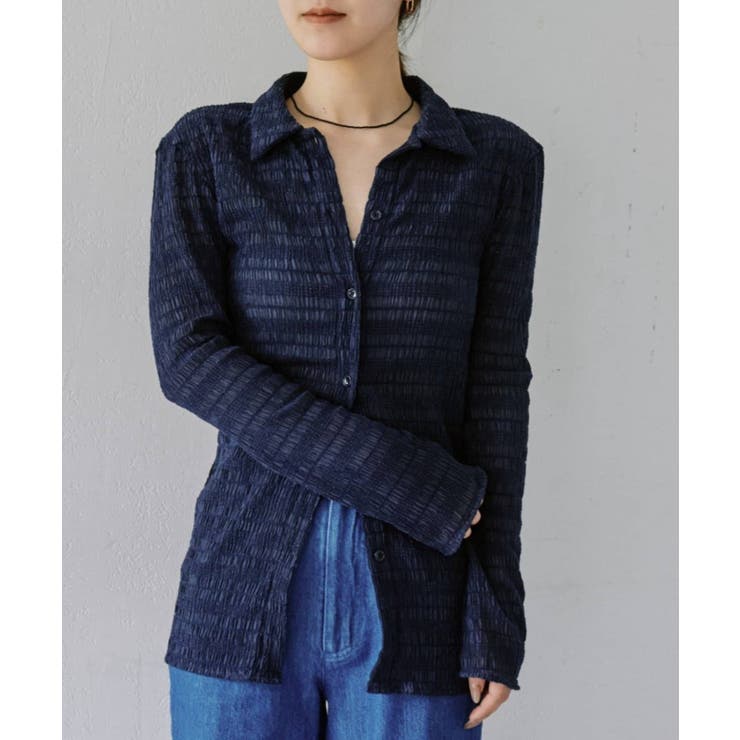 【SHENERY】襟付きシャーリングシャツ | PAL GROUP OUTLET | 詳細画像27 