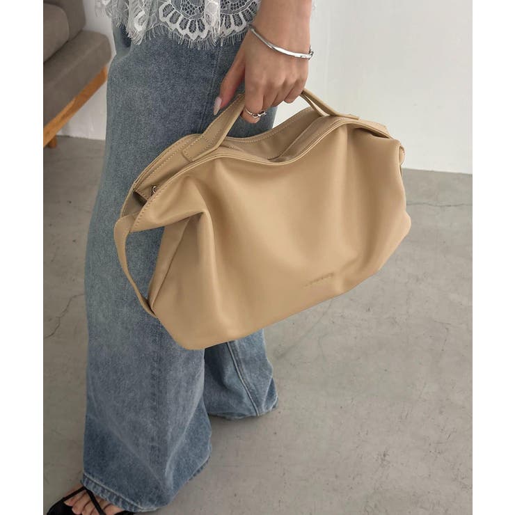 BEIGE | 【CAPRICIEUX LE'MAGE】2WAYドレープボストン | PAL GROUP OUTLET