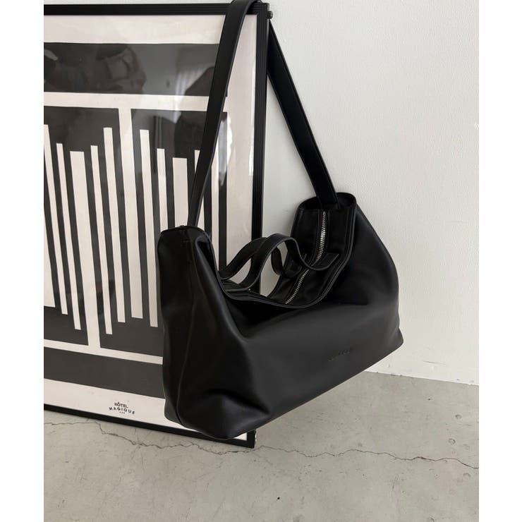 BLACK | 【CAPRICIEUX LE'MAGE】2WAYドレープボストン | PAL GROUP OUTLET