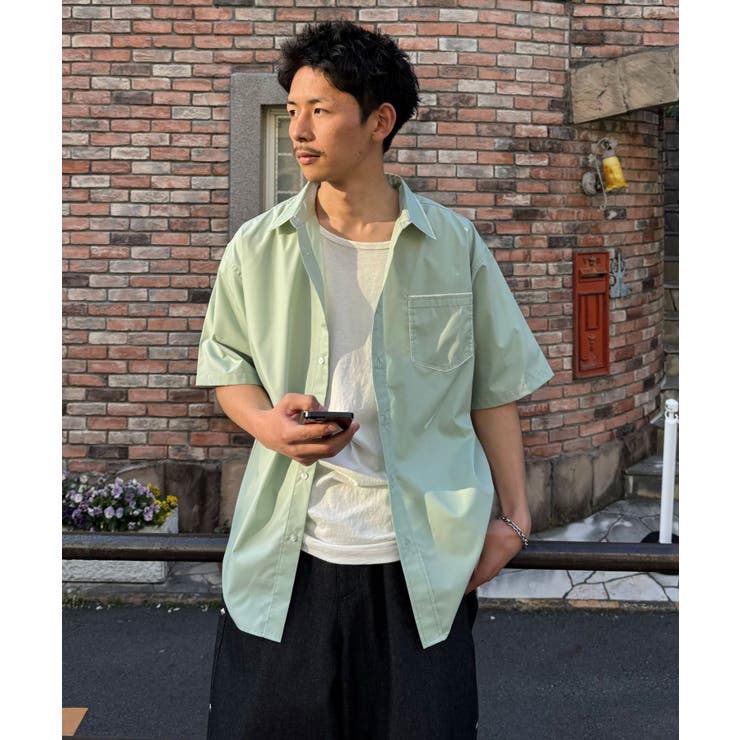 L.GRN | 【Ciaopanic】フリンジレイヤード半袖シャツ | PAL GROUP OUTLET