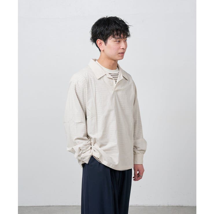 【Kastane】BM スキッパーシャツ2 | PAL GROUP OUTLET | 詳細画像14 