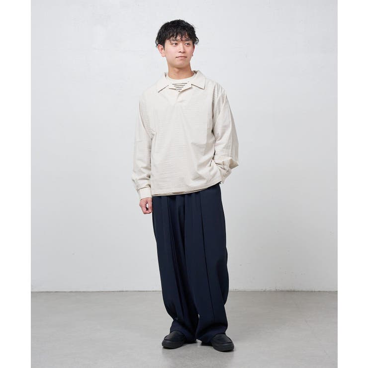 【Kastane】BM スキッパーシャツ2 | PAL GROUP OUTLET | 詳細画像17 