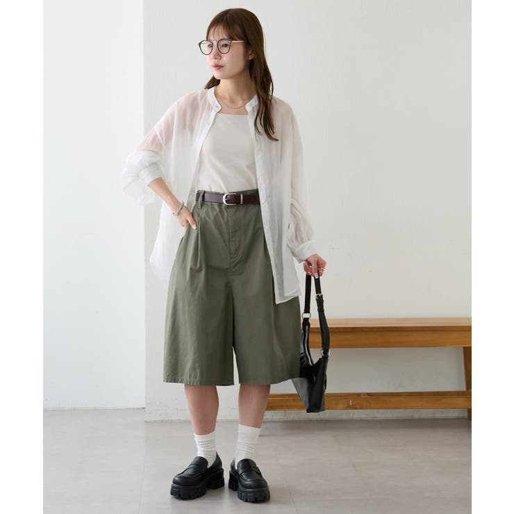 【Discoat】コクーンイージーチノハーフパンツ | PAL GROUP OUTLET | 詳細画像4 