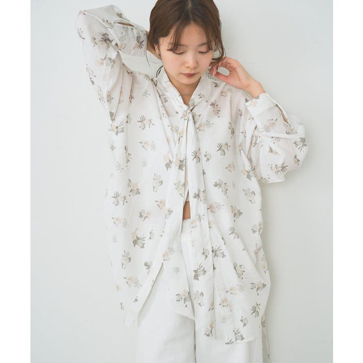 【mystic】ヴィンテージフラワーシャツ | PAL GROUP OUTLET | 詳細画像10 