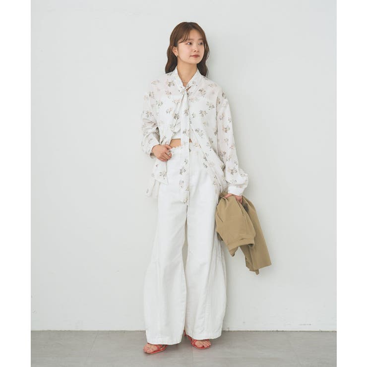 【mystic】ヴィンテージフラワーシャツ | PAL GROUP OUTLET | 詳細画像5 