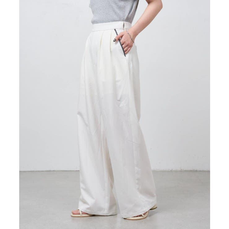 IVO | 【Kastane】B パイピングスラックス | PAL GROUP OUTLET
