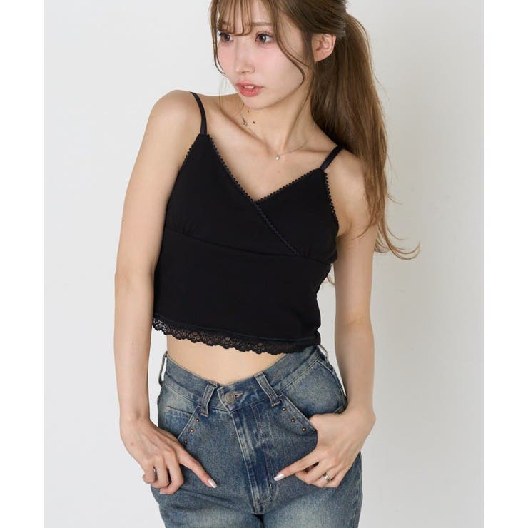 【RAY CASSIN】カシュクールレースキャミ | PAL GROUP OUTLET | 詳細画像18 