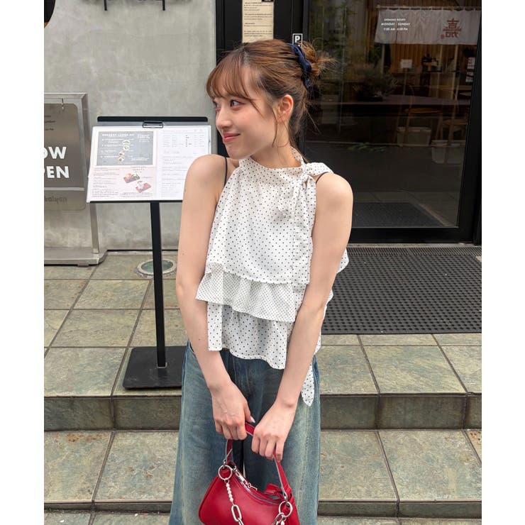 【Ciaopanic】【あや企画】2WAYアソート柄ティアードノースリーブフ… | PAL GROUP OUTLET | 詳細画像13 