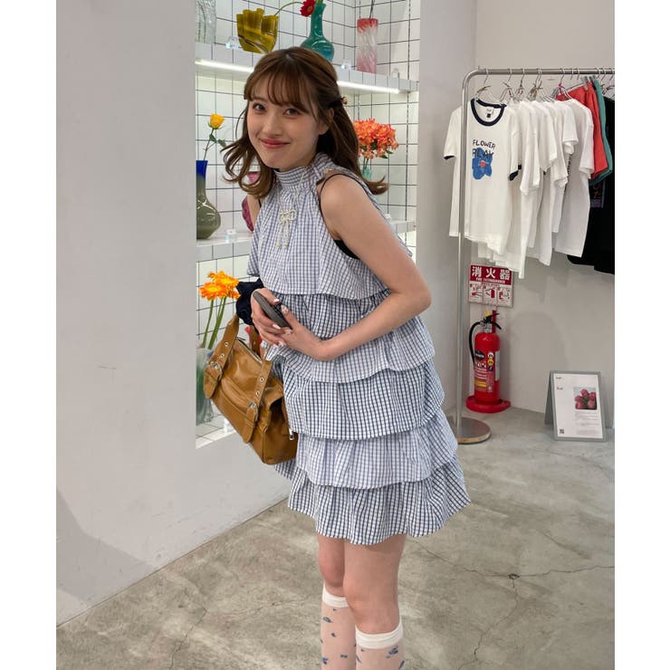 【Ciaopanic】【あや企画】2WAYアソート柄ティアードノースリーブフ… | PAL GROUP OUTLET | 詳細画像29 
