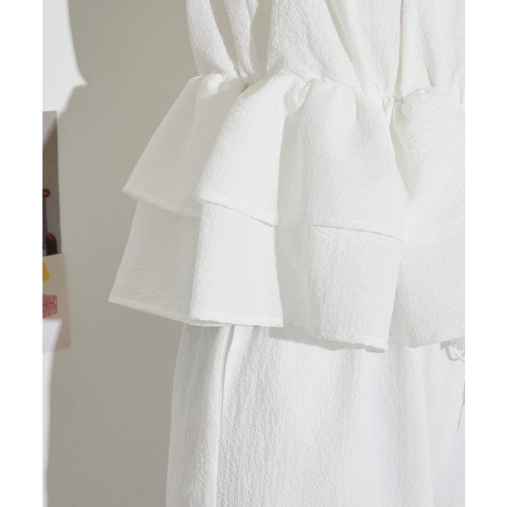 【Ciaopanic】【neutral】ペプラムオールインワン | PAL GROUP OUTLET | 詳細画像15 