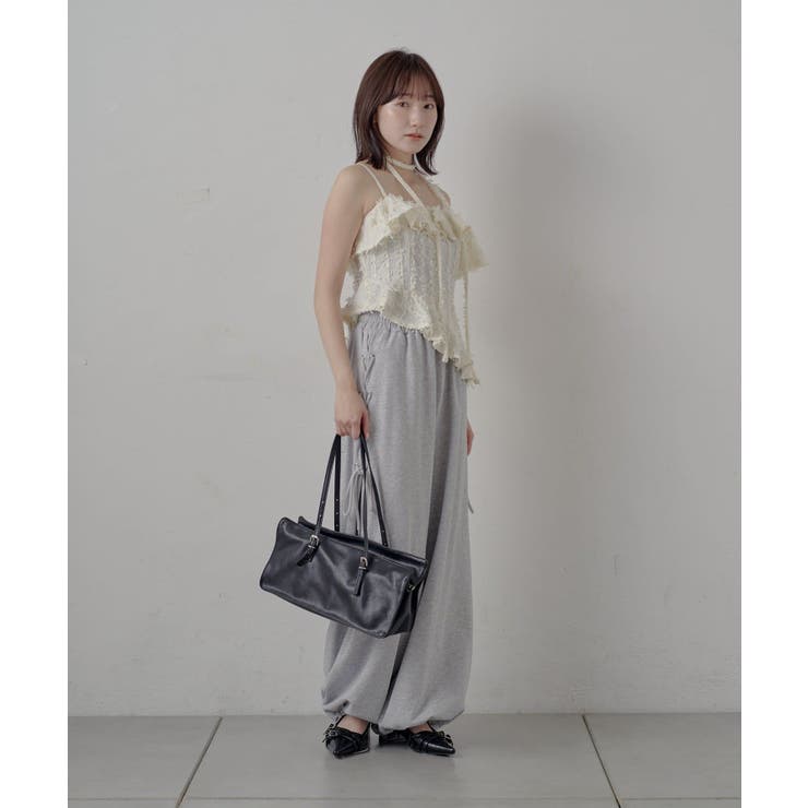 【mline】チョーカー付き ヘムキャミ | PAL GROUP OUTLET | 詳細画像9 