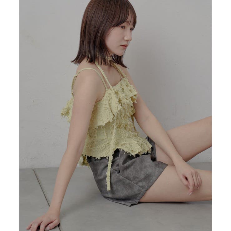 【mline】チョーカー付き ヘムキャミ | PAL GROUP OUTLET | 詳細画像21 