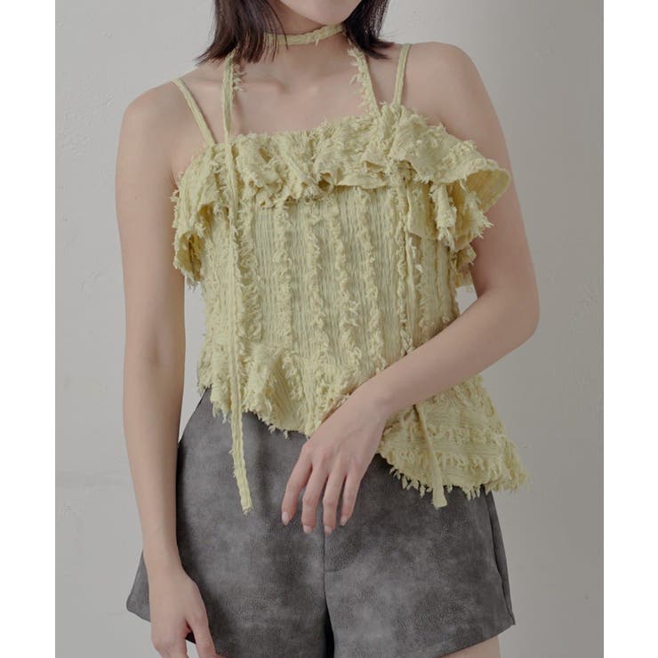 【mline】チョーカー付き ヘムキャミ | PAL GROUP OUTLET | 詳細画像23 