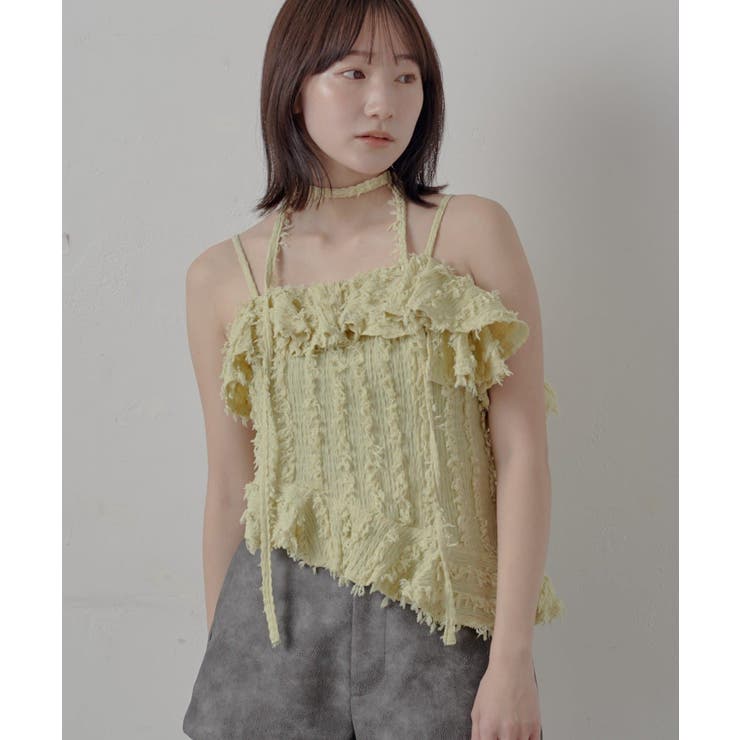 【mline】チョーカー付き ヘムキャミ | PAL GROUP OUTLET | 詳細画像24 