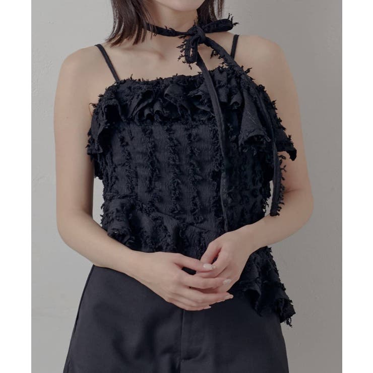 【mline】チョーカー付き ヘムキャミ | PAL GROUP OUTLET | 詳細画像27 