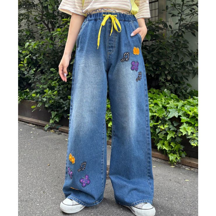 【CIAOPANIC TYPY】H.Sワッペン付ワイドデニム | PAL GROUP OUTLET | 詳細画像8 