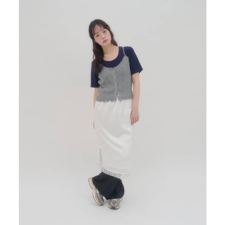 【Discoat】【umm】マルチウェイサテンミドルスカート | PAL GROUP OUTLET | 詳細画像5 