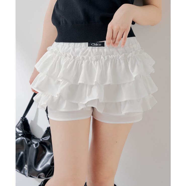 WHT | 【Chico】レイヤードティアードSPT | PAL GROUP OUTLET