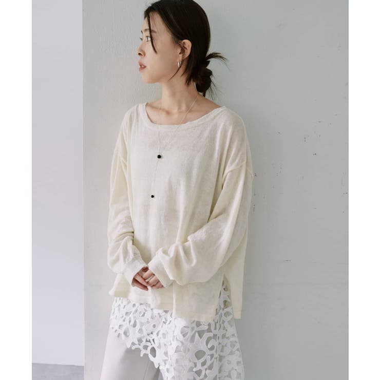 OFF | 【SHENERY】シアーワイドニット | PAL GROUP OUTLET