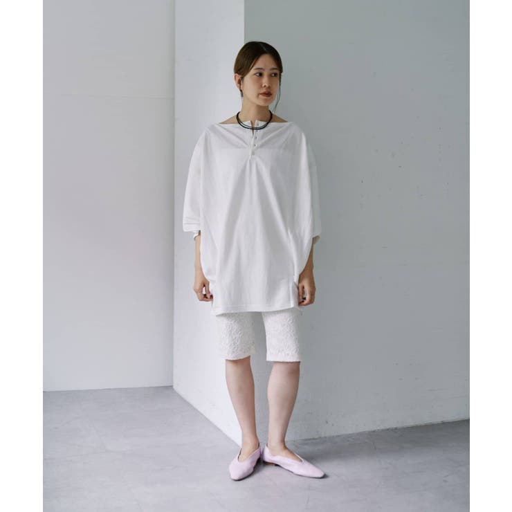 【SHENERY】2WAYヘンリーBIGTee | PAL GROUP OUTLET | 詳細画像10 