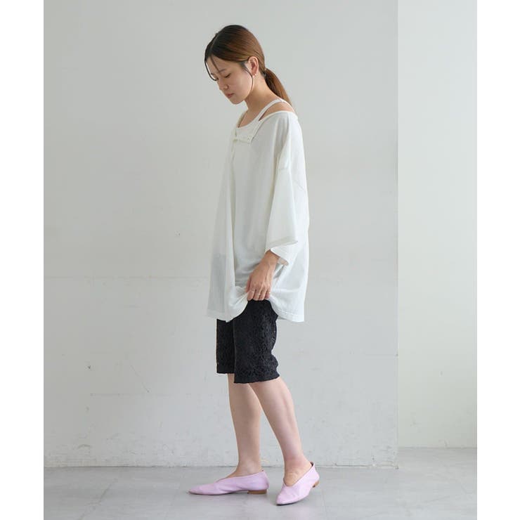 【SHENERY】2WAYヘンリーBIGTee | PAL GROUP OUTLET | 詳細画像3 