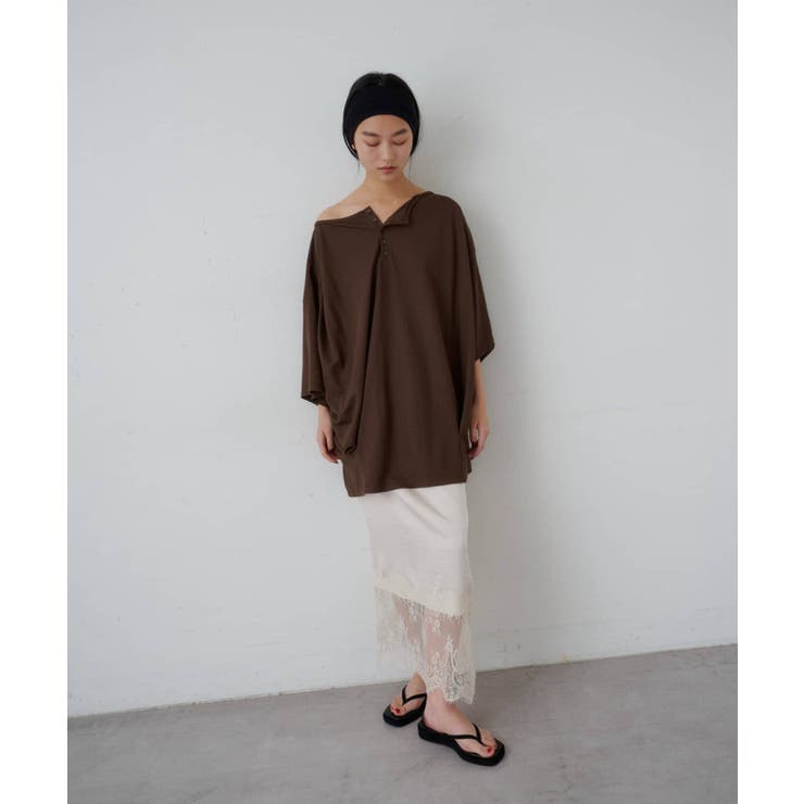 【SHENERY】2WAYヘンリーBIGTee | PAL GROUP OUTLET | 詳細画像31 