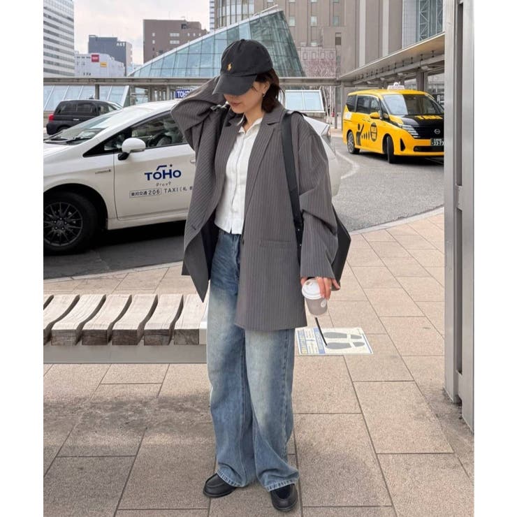 GY | 【ear PAPILLONNER】ピンストライプジャケット【SUM1 STYLE… | PAL GROUP OUTLET