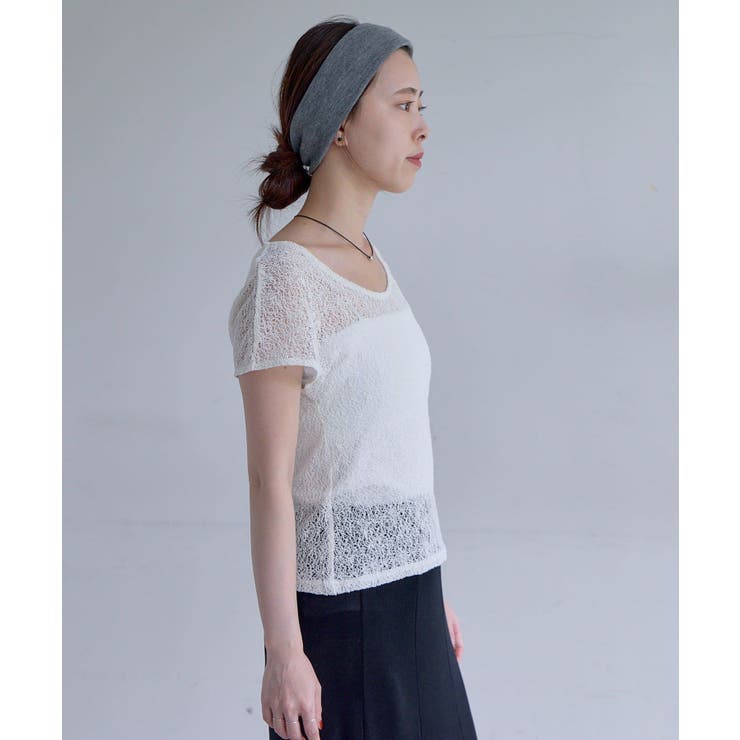 【SHENERY】絡みレースチビTee | PAL GROUP OUTLET | 詳細画像28 
