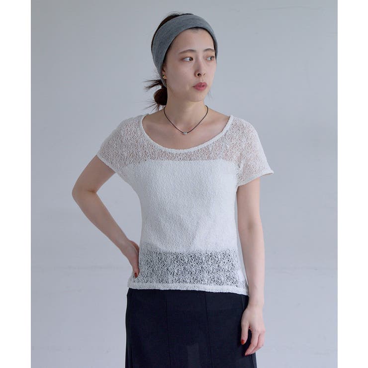 【SHENERY】絡みレースチビTee | PAL GROUP OUTLET | 詳細画像27 