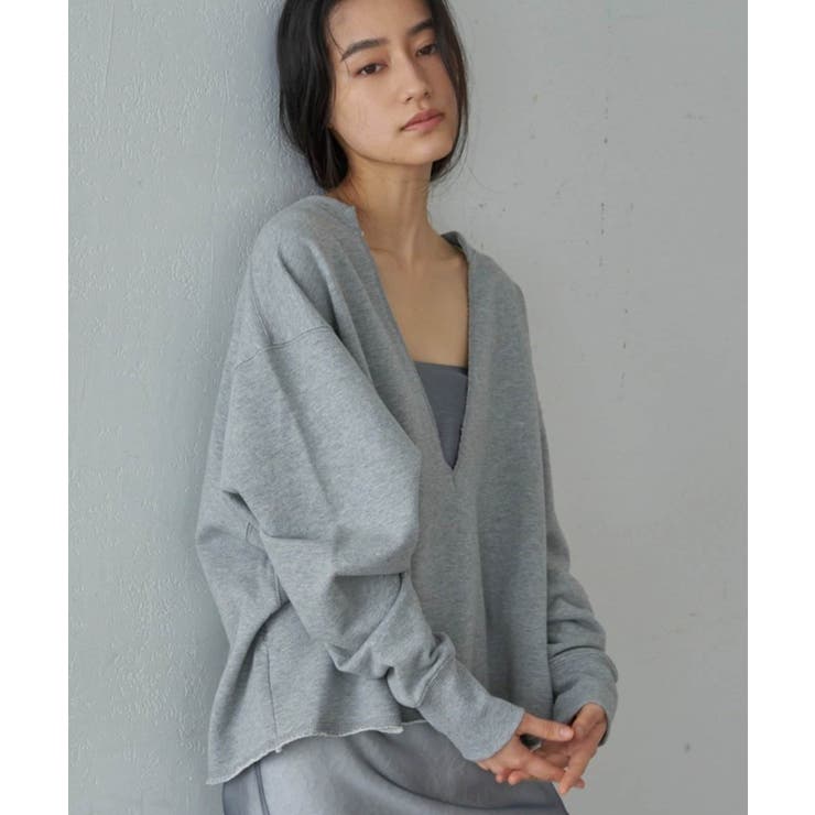 GRY | 【SHENERY】スキッパースウェット | PAL GROUP OUTLET