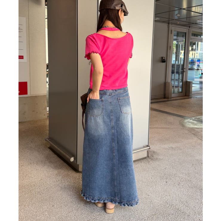 【w closet】ホルターレイヤードニットT | PAL GROUP OUTLET | 詳細画像7 