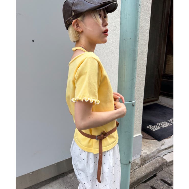 【w closet】ホルターレイヤードニットT | PAL GROUP OUTLET | 詳細画像20 