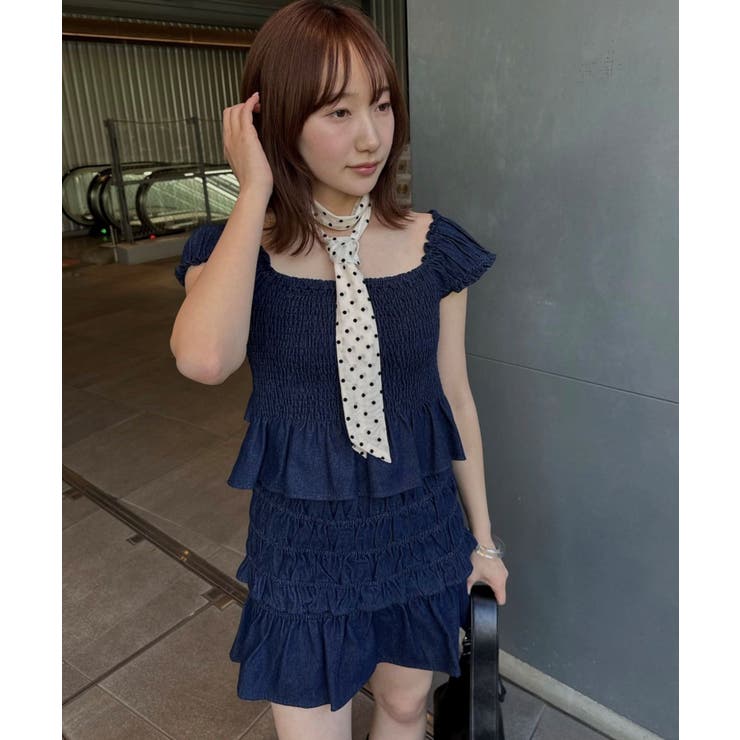 【mline】シャーリングミニスカ | PAL GROUP OUTLET | 詳細画像7 