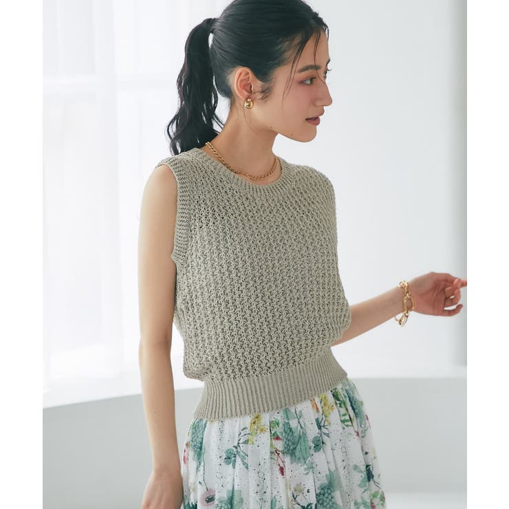 GBE | 【La boutique BonBon】コンパクトノースリKN | PAL GROUP OUTLET