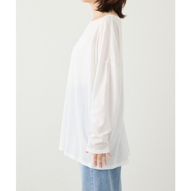 【RIVE DROITE】キュプラコットンオーバーサイズTee | PAL GROUP OUTLET | 詳細画像14 