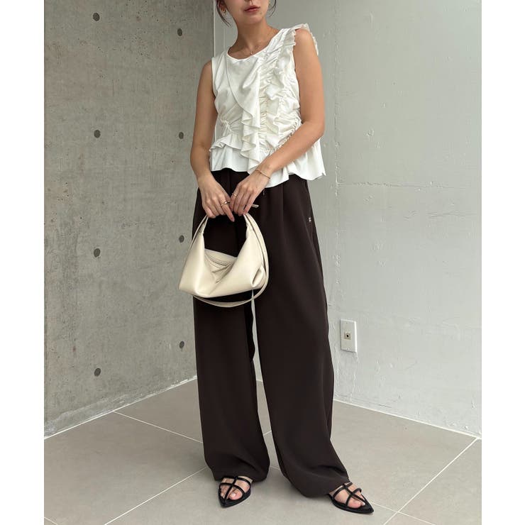 【CAPRICIEUX LE'MAGE】アシメフリルノースリT | PAL GROUP OUTLET | 詳細画像21 