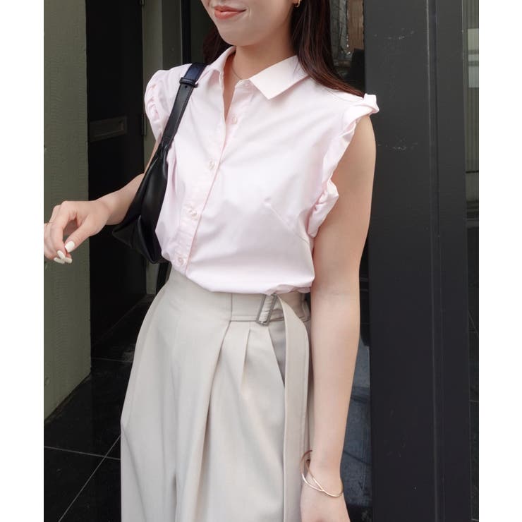 【CAPRICIEUX LE'MAGE】バルーントリムスリーブレスSH | PAL GROUP OUTLET | 詳細画像32 
