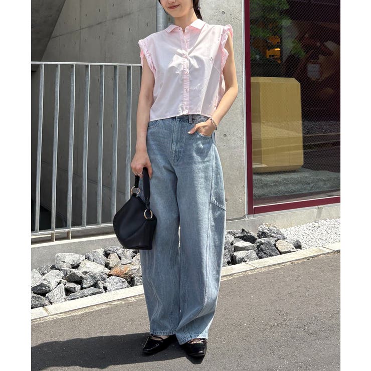【CAPRICIEUX LE'MAGE】バルーントリムスリーブレスSH | PAL GROUP OUTLET | 詳細画像40 