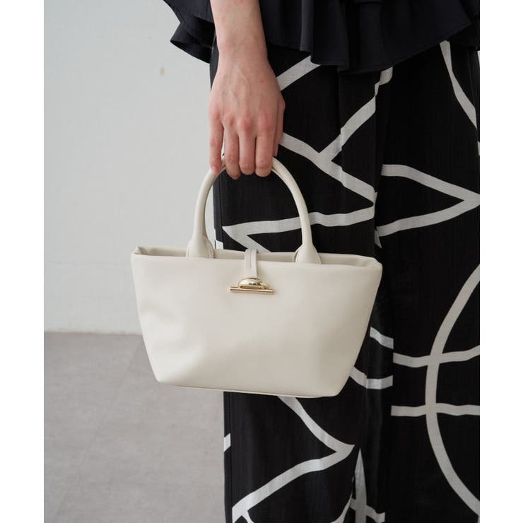 【Loungedress】【GALENA】メタルトグルミニトートBag | PAL GROUP OUTLET | 詳細画像1 