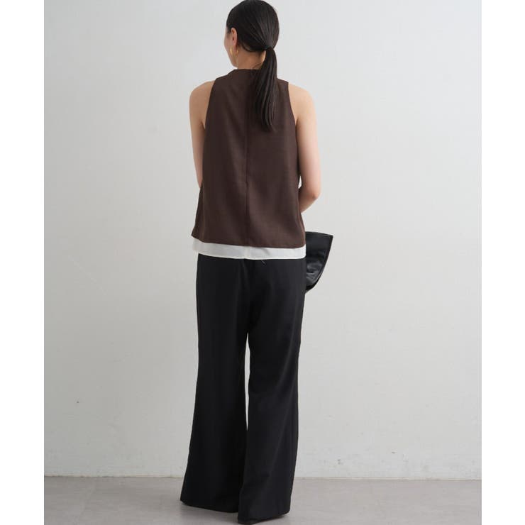【Loungedress】麻調ドレープBL | PAL GROUP OUTLET | 詳細画像18 