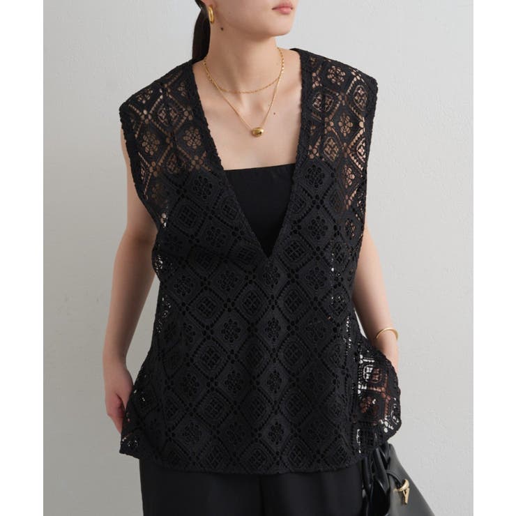 BK | 【Loungedress】レースジレ | PAL GROUP OUTLET