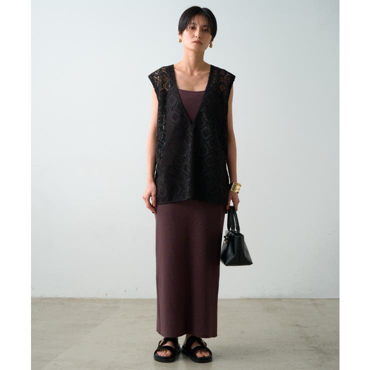 【Loungedress】ニットキャミOP | PAL GROUP OUTLET | 詳細画像10 