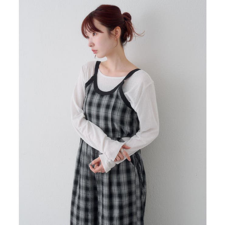 【Kastane】ホルターキャミサロペット | PAL GROUP OUTLET | 詳細画像18 