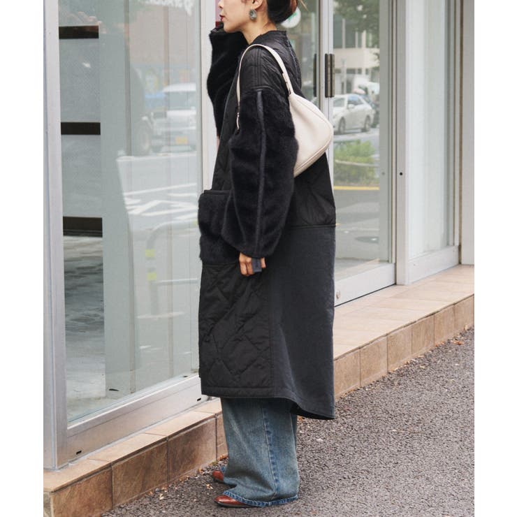 【CIAOPANIC TYPY】etsintaファー切替ノーカラーキルティング… | PAL GROUP OUTLET | 詳細画像19 