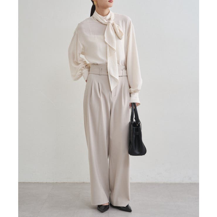 【Loungedress】【N５】シフォンボウタイBL | PAL GROUP OUTLET | 詳細画像7 