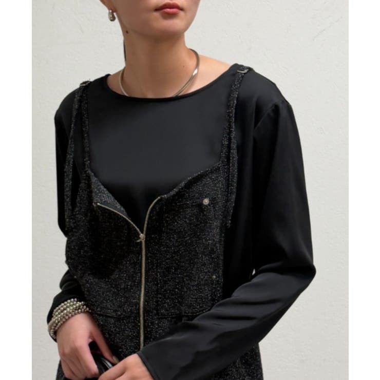 【Loungedress】サテンロンTBL | PAL GROUP OUTLET | 詳細画像12 