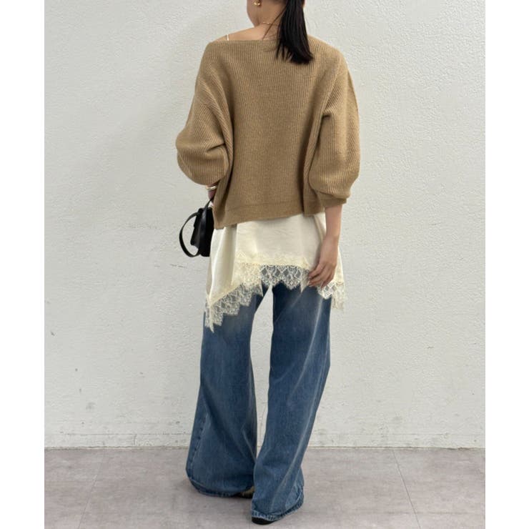 【Loungedress】オフショルニット | PAL GROUP OUTLET | 詳細画像15 