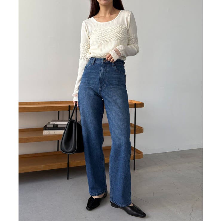 【CAPRICIEUX LE'MAGE】13ozハイウエストストレート | PAL GROUP OUTLET | 詳細画像5 