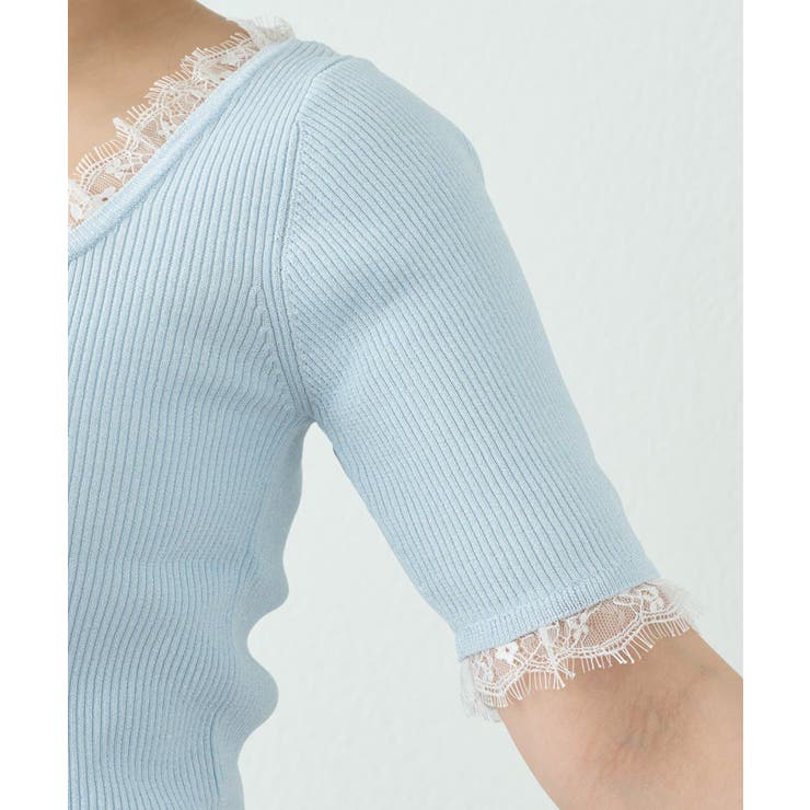【La boutique BonBon】クールタッチUVレース付きラメリブKN | PAL GROUP OUTLET | 詳細画像13 