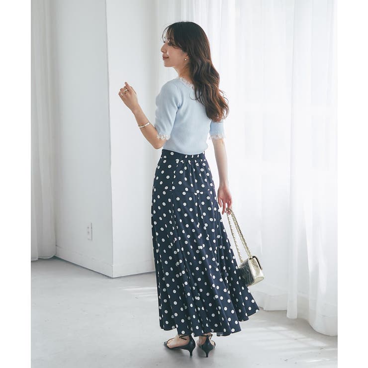 【La boutique BonBon】クールタッチUVレース付きラメリブKN | PAL GROUP OUTLET | 詳細画像7 